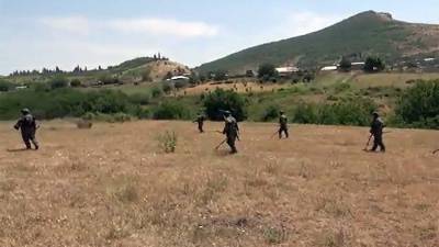Саперы РФ провели очистку Нагорного Карабаха от взрывоопасных предметов
