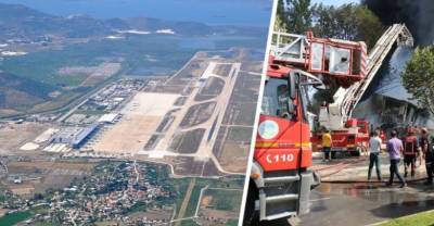 В аэропорту турецкого курорта произошел пожар: самолёты с туристами разворачивают