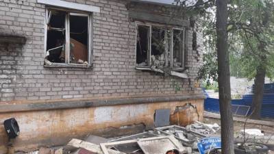 Гигантская трещина, выбитые окна: дом после взрыва в Нижнем Новгороде сняли на видео