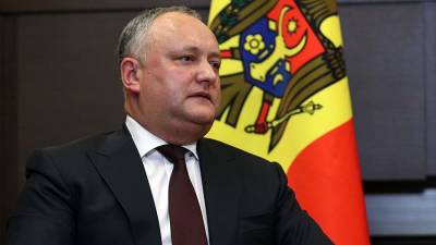 Додон заявил о риске фальсификации парламентских выборов в Молдавии