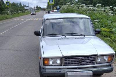 Появилась фотография с места аварии в Тверской области, где «ВАЗ» сбил ребенка