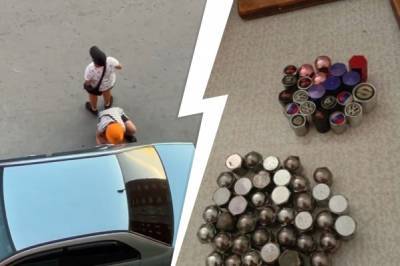 В коллекцию: из-за нового тренда «Tik-Tok» подростки начали скручивать колпачки с колес машин