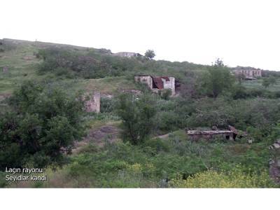 Освобожденное село Сеидляр Лачинского района (ВИДЕО)