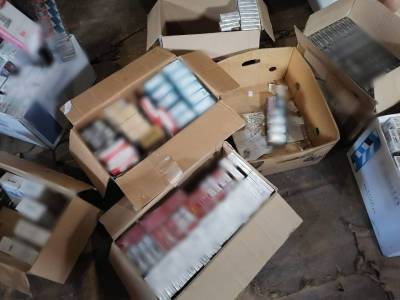 В Тверской области у предпринимателя изъяли крупную партию «левых» сигарет