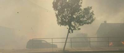 В Канаде из-за аномальной жары почти полностью сгорело село