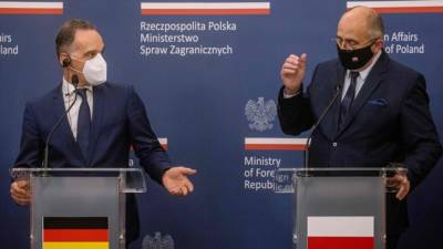 Встреча глав МИД ФРГ и Польши: разногласия отсутствуют только по Белоруссии