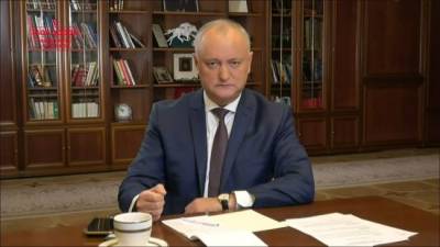 В Молдавии Запад готовит антироссийское парламентское большинство — Додон
