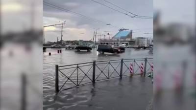 Казань подтопило после сильного дождя