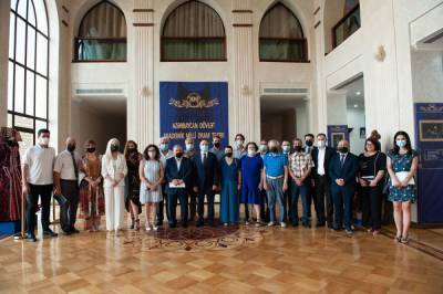 Министр культуры встретился с азербайджанскими актерами (ФОТО)