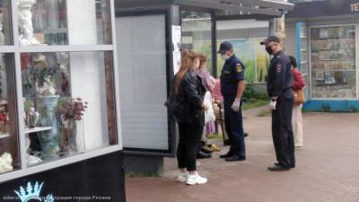 В Рязани проверяют соблюдение масочного режима в общественных местах