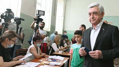 Блок экс-президента Армении Саргсяна заявил об обжаловании итогов выборов в КС