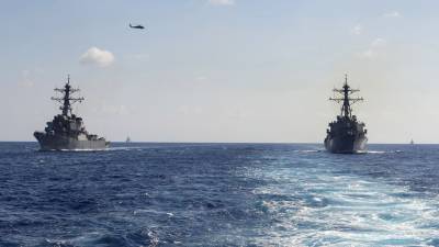 Китайское издание "Гуаньча" высмеяло появление трех кораблей НАТО в Черном море