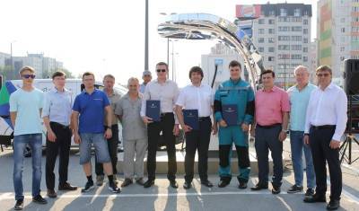 СУЭНКО установила первую электрозарядную станцию в Тобольске