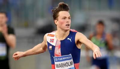 Вархольм установил мировой рекорд на 400-метровке с барьерами