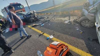 Тяжелая авария на шоссе №77: мужчина погиб, годовалый малыш при смерти