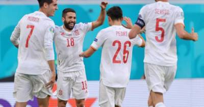 Евро-2020. Рикошет помог Испании выиграть первый тайм в четвертьфинале со Швейцарией