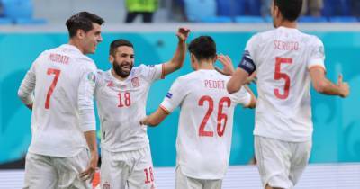 Сборная Испании обыграла Швейцарию в серии пенальти и вышла в 1/2 Евро-2020 (видео голов) - focus.ua - Украина - Санкт-Петербург - Швейцария - Испания