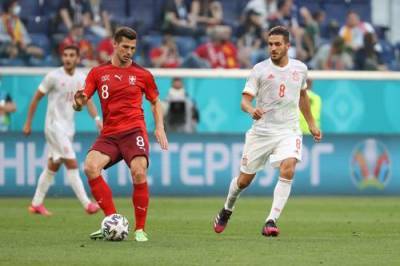 Швейцария терпит поражение от Испании 1:1 (1:3 по пенальти) - argumenti.ru - Санкт-Петербург - Швейцария - Франция - Испания