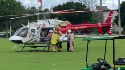 Аллигатор напал на велосипедиста во Флориде