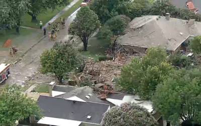 В Техасе дом после взрыва сравнялся с землей: среди пострадавших есть дети