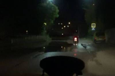 В Брянске мотоциклист пытался скрыться от полиции
