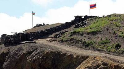 На границе Армении и Азербайджана произошли обстрелы