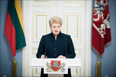 СМИ: экс-президент Литвы Даля Грибаускайте может возглавить НАТО