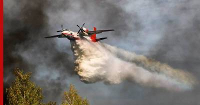 К тушению лесных пожаров в Якутии привлекли самолеты Минобороны и МЧС