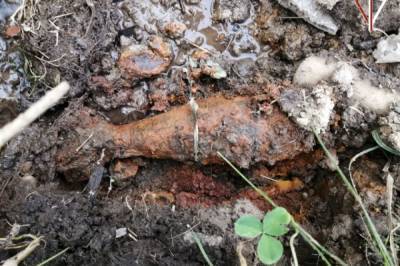 В Комсомольске-на-Амуре дорожные рабочие нашли мину