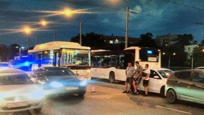 Тройное ДТП с пострадавшими спровоцировал водитель автобуса в Ростове