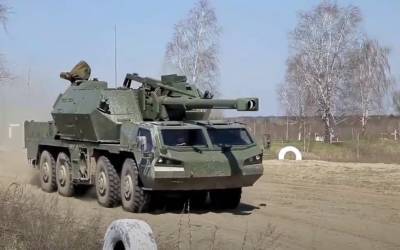 Украина завершила испытания чешской самоходной гаубицы DANA-М2