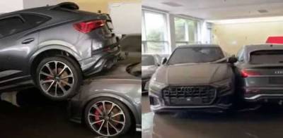 В Германии потоп уничтожил автосалон с десятками новых Audi
