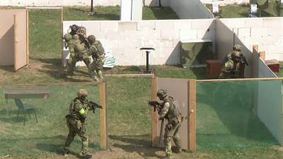 Бойцы Росгвардии в рамках учений «Заслон — 2021» отработали действия по уничтожению террористов
