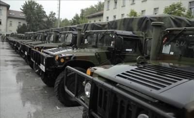 США подарили сараевскому режиму 21 внедорожник Humvee