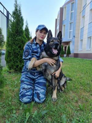Служебная собака Есения отыскала пропавшего ребенка в Петербурге