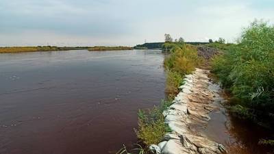 Томь может затопить более 200 дачных участков в Белогорске