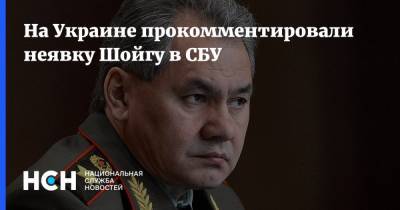 На Украине прокомментировали неявку Шойгу в СБУ