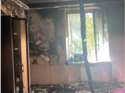 Рэпер Слава КПСС рассказал о пожаре в своей квартире на юго-западе Петербурга