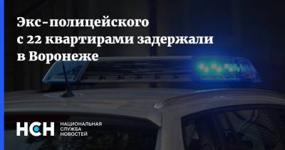 Экс-полицейского с 22 квартирами задержали в Воронеже