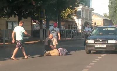 В Смоленске мужчина попал под колеса легковушки – соцсети