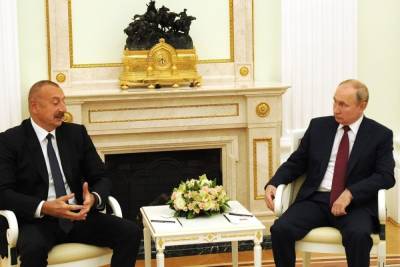 Встреча Путина и Алиева длилась около двух часов