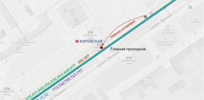 Остановку «Главная проходная» в Автозаводском районе перенесли ближе к метро