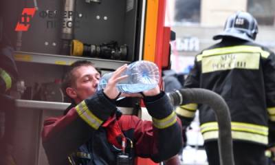 В Москве пострадал человек в результате пожара