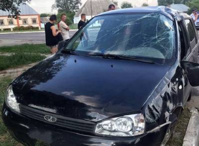 В Липецкой области 18-летний водитель пострадал в ДТП
