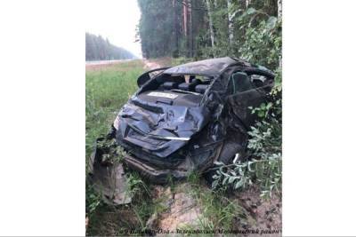 На Казанском тракте в Марий Эл автомобиль врезался в дерево