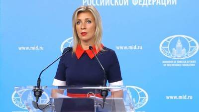 Захарова ответила на призывы Кулебы не дать России «захватить Черное море»