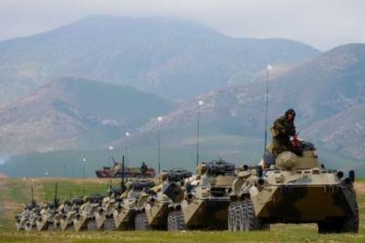 Российские военные прибыли на полигон у границы с Афганистаном