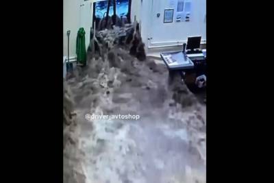 Рязанский магазин «Драйвер» опубликовал видео июньского потопа