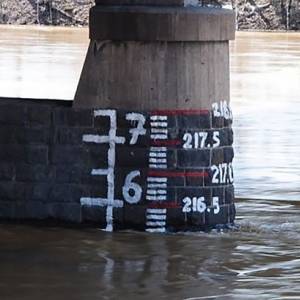 В западных областях Украины поднимается уровень воды в реках