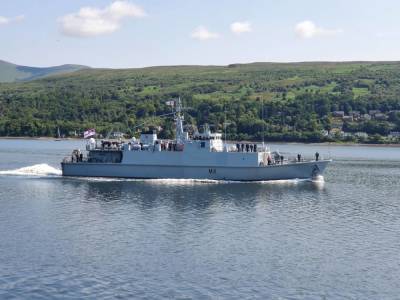 Первый тральщик для ВМС Украины выведен из эксплуатации британского флота
